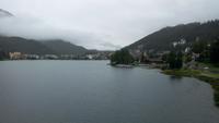 Engadinrundfahrt-St. Moritz-Blick auf den See