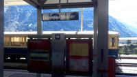 Glacier-Express, Fahrt von Filisur bis Zermatt, Disentis
