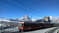 Zermatt, Fahrt zum Gornergrat