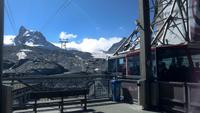 Kleine Matterhorn, Fahrt zurück nach Zermatt