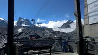 Kleine Matterhorn, Fahrt zurück nach Zermatt