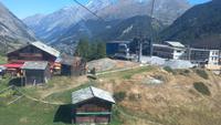 Kleine Matterhorn, Fahrt zurück nach Zermatt