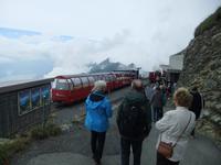 Es geht zurück zum Zug