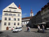 in Sursee, vor dem Rathaus