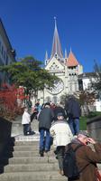 Lausanne (Aufstieg zur Kathedrale)