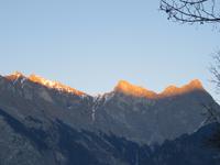 001 Abendrot in den Bündner Bergen