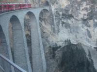 011 Fahrt mit dem Bernina-Express - das Landwasser-Viadukt