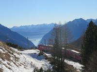 033 Fahrt mit dem Bernina-Express - Stopp an den Alp Grüm