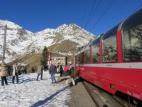 039 Fahrt mit dem Bernina-Express - Stopp an den Alp Grüm