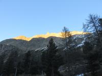 082 Fahrt nach St. Moritz-Abendrot