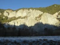 142 Fahrt mit der Rhätischen Bahn auf den Spuren des Glacier-Express - in der Rheinschlucht