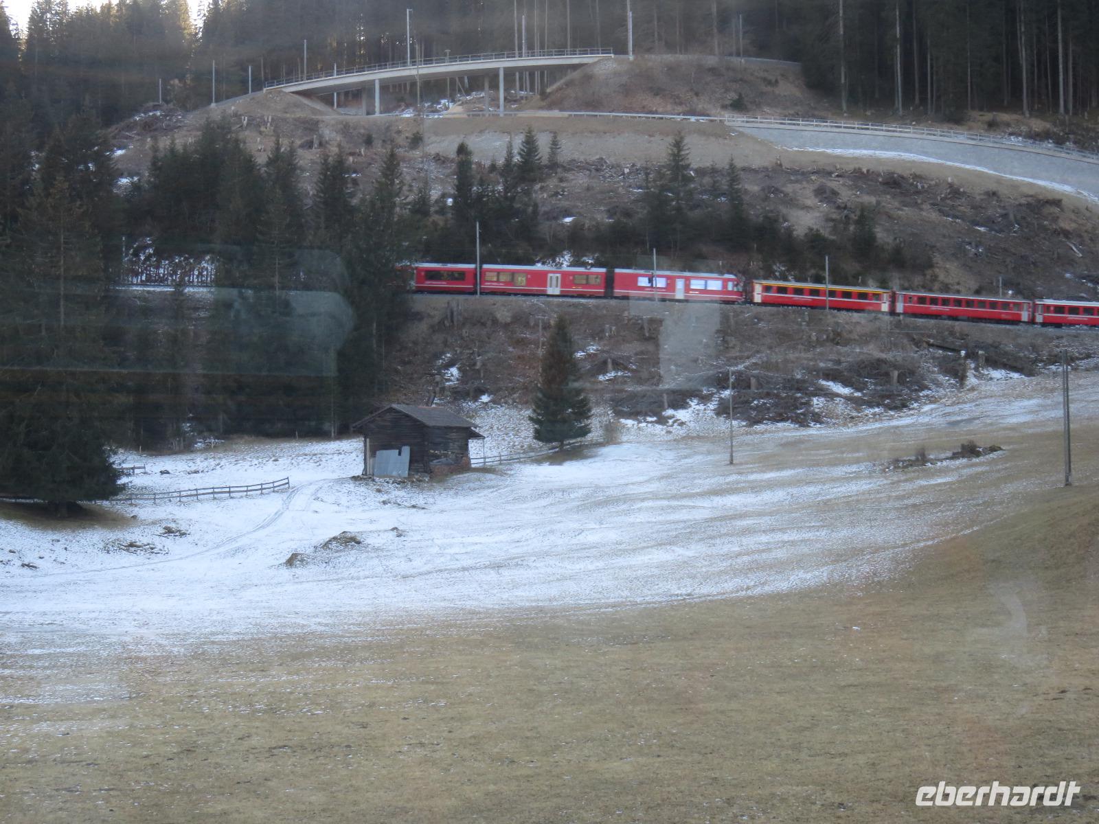 201 Fahrt mit der Arosa-Bahn