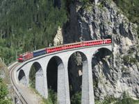 Fahrt mit dem Glacier Express
