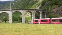 Fart mit dem Bernina Express