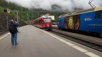 Fahrt mit dem Glacier Express