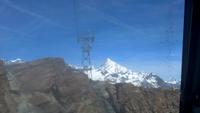 Kleines Matterhorn- unsere Fahrt dahin