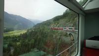 Fahrt mit dem Glacier Express