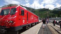 Fahrt mit dem Glacier Express
