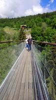 Bellwald Hängebrücke, Schweiz