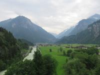Eiger, Mönch, Jungfrau - Aare und Blick ins Grimselgebiet
