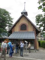 Eiger, Mönch, Jungfrau - Meiringen Englische Kirche