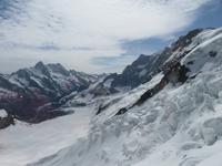 Eiger, Mönch, Jungfrau - Ausflug Jungfraujoch - Blick ins Eismeer