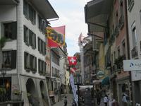 Eiger, Mönch, Jungfrau - Ausflug nach Thun - Hauptgasse