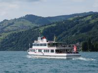 Eiger, Mönch, Jungfrau - Schifffahrt auf dem Thunersee