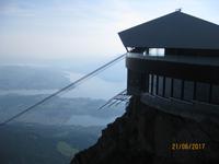 Bergstation der Seilbahn auf den Pilatus
