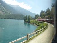 Die Bahn und der Lago di Poschiavo