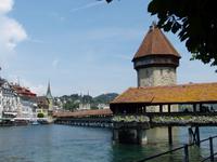 Die berühmte Kapellbrücke