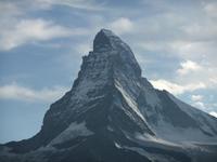 Abendlicher Blick zum Matterhorn