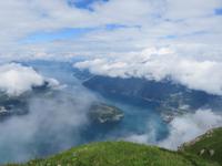 Ausflug zum Stoos und Fronalpstock - Blick vom Fronalpstock über den Vierwaldstättersee