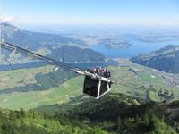 Ausflug auf das Stanserhorn - Cabrio-Bahn