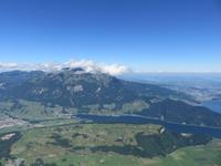 Ausflug auf das Stanserhorn - Rundgang mit Ranger Peter - Blick zum Pilatus