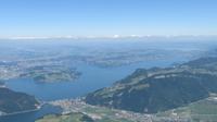 Ausflug auf das Stanserhorn - Blick über den Vierwaldstättersee