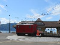 Ausflug zur Rigi - Drehscheibe in Vitznau