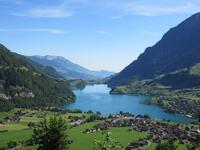 Fahrt nach Interlaken - Blick auf den Lungernsee