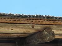 Besuch des Schweizerischen Freilichtmuseums Ballenberg - vier Schichten Holzschindeln auf dem Dach