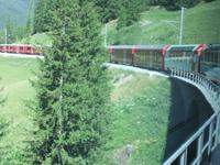 Fahrt mit dem Glacier-Express