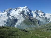 Blick aus der Gornergratbahn