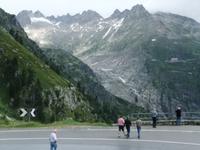Fotostopp am Rhonegletscher