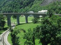 Das Kreisviadukt von Brusio