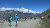 Zermatt, Rothorn, Wanderung entlang des Blumenwegs