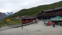 Fahrt zum Jungfraujoch, kleine Scheidegg