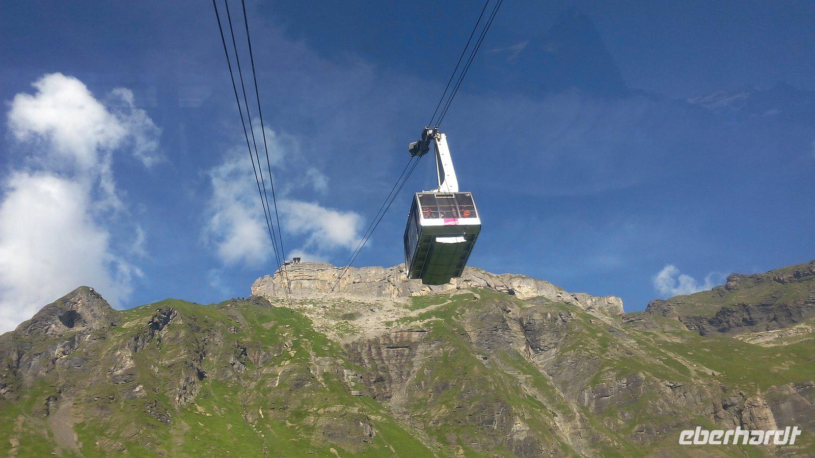 Stechelberg, Fahrt zum Schilthorn