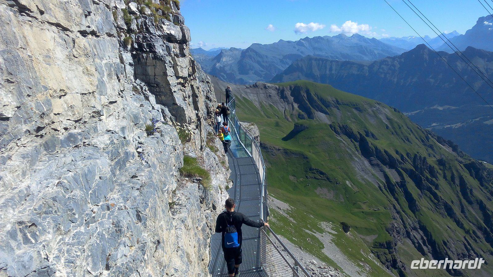 Stechelberg, Fahrt zum Schilthorn, Station Birg