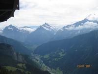 Blick in Richtung Wetterhorn und Schreckhorn