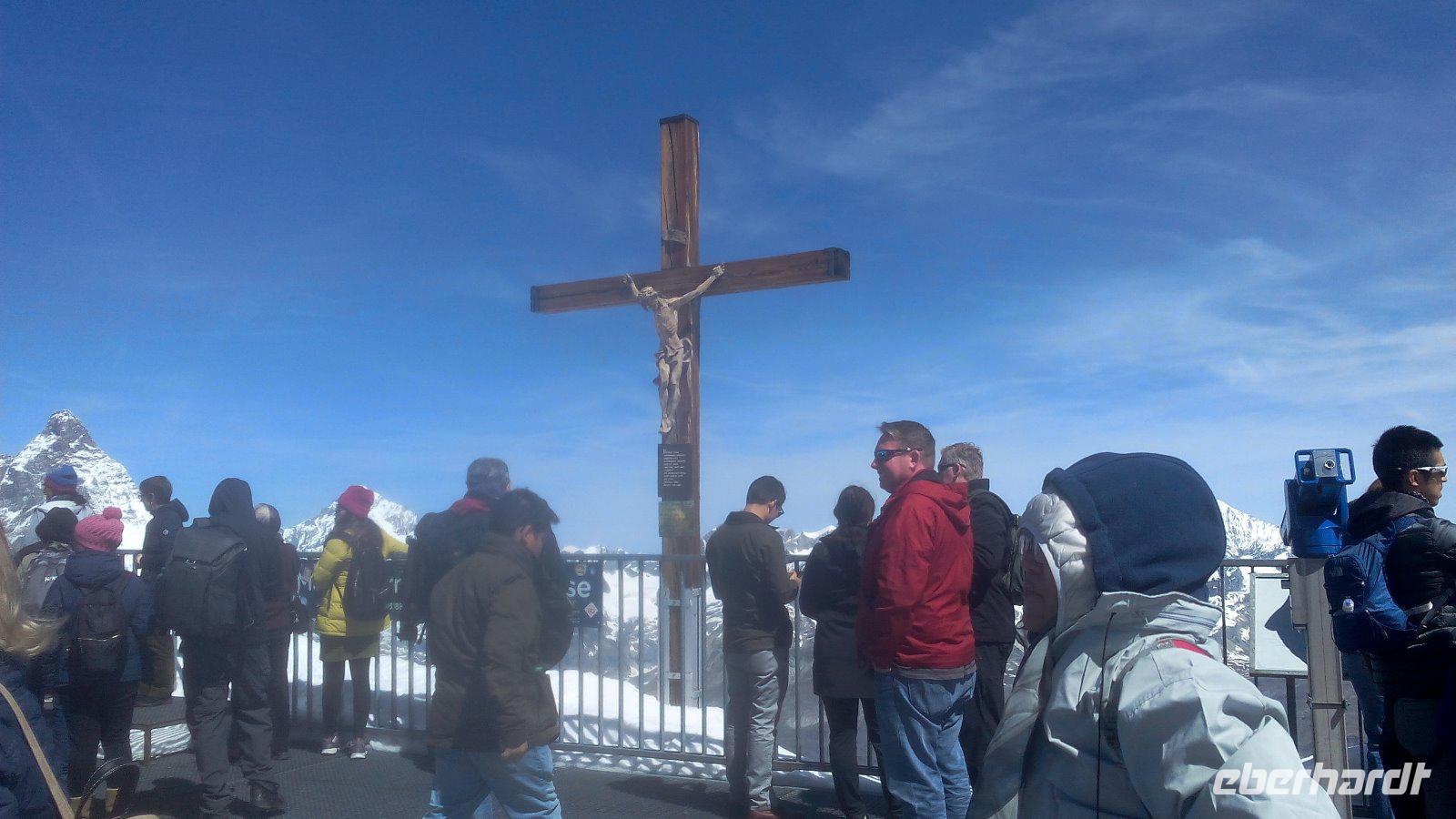 Auf dem Kleinen Matterhorn
