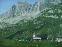 In der Nähe der Rheinquelle am Oberalppass